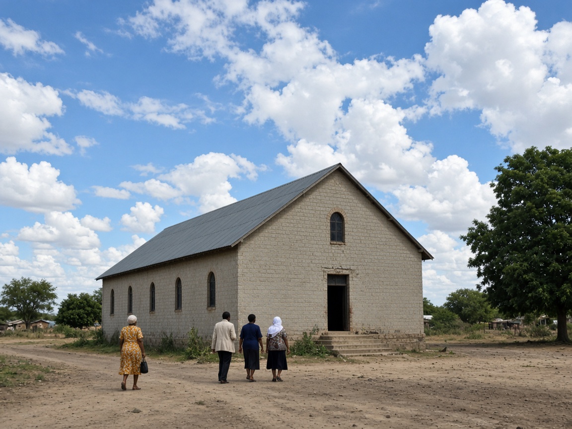 A church in Zimbabwe
