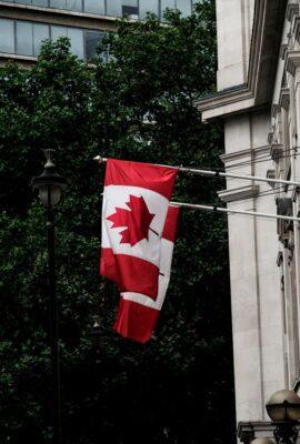 Canada flags
